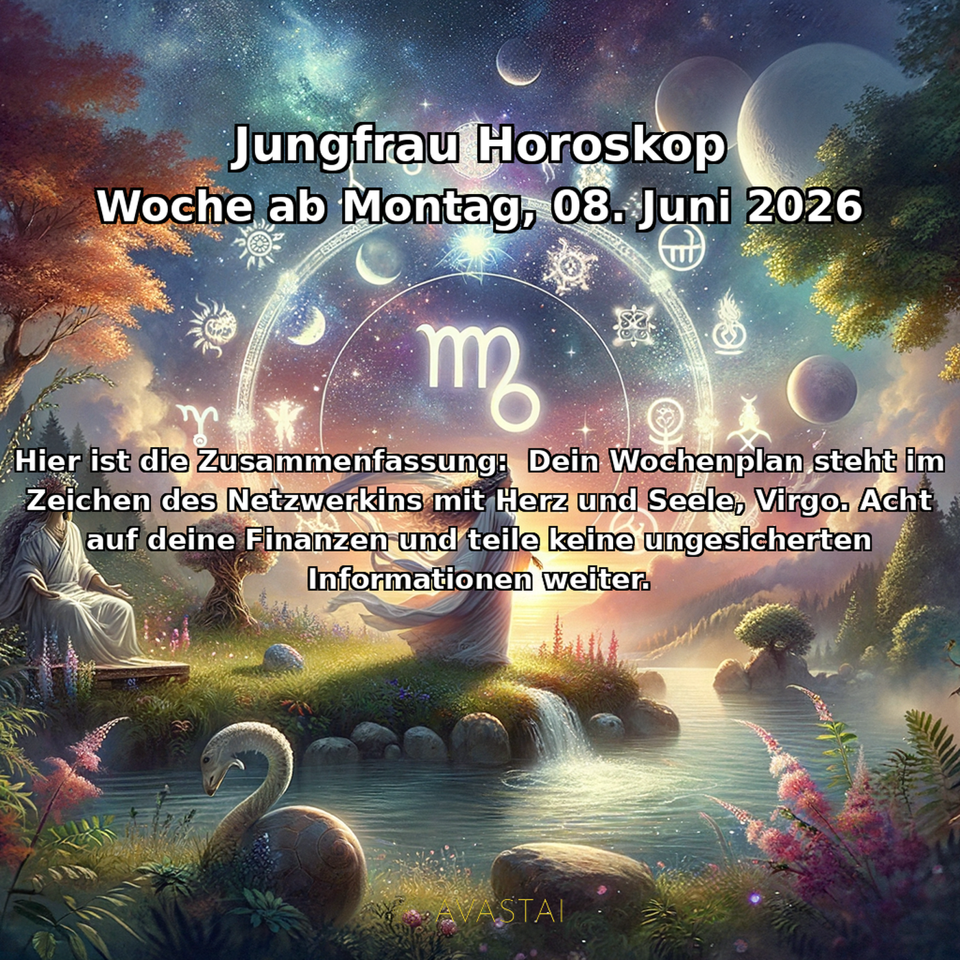 Virgo Wöchentliches Horoskop - 08. Juni 2026