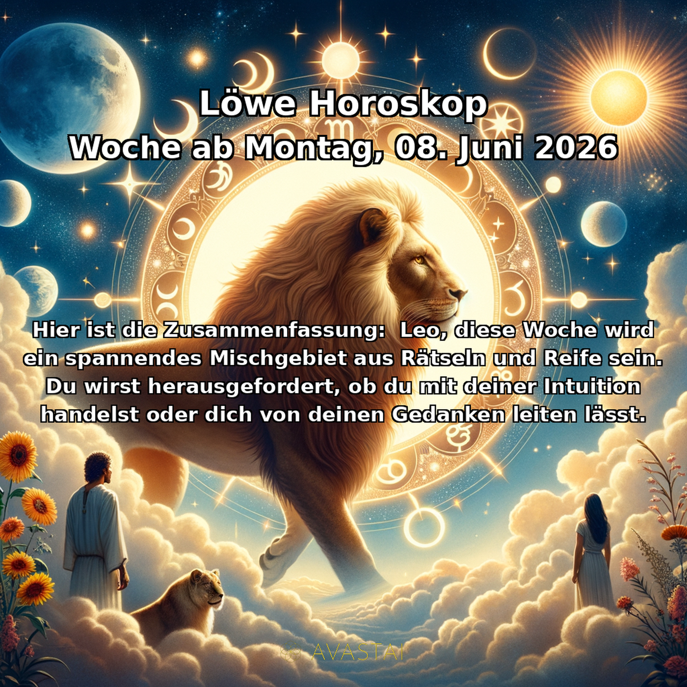 Lev Wöchentliches Horoskop - 08. Juni 2026