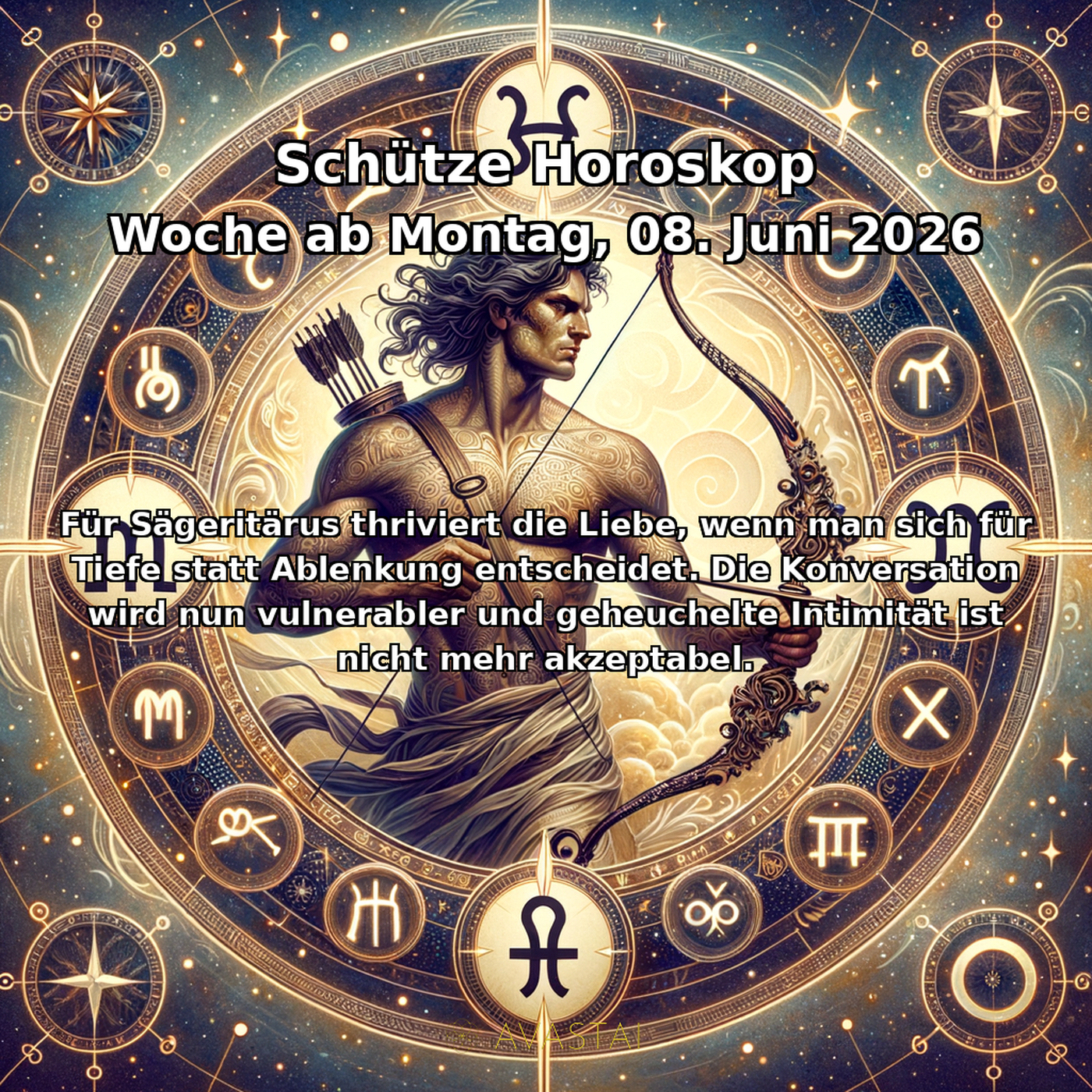 Sagittarius Wöchentliches Horoskop - 08. Juni 2026