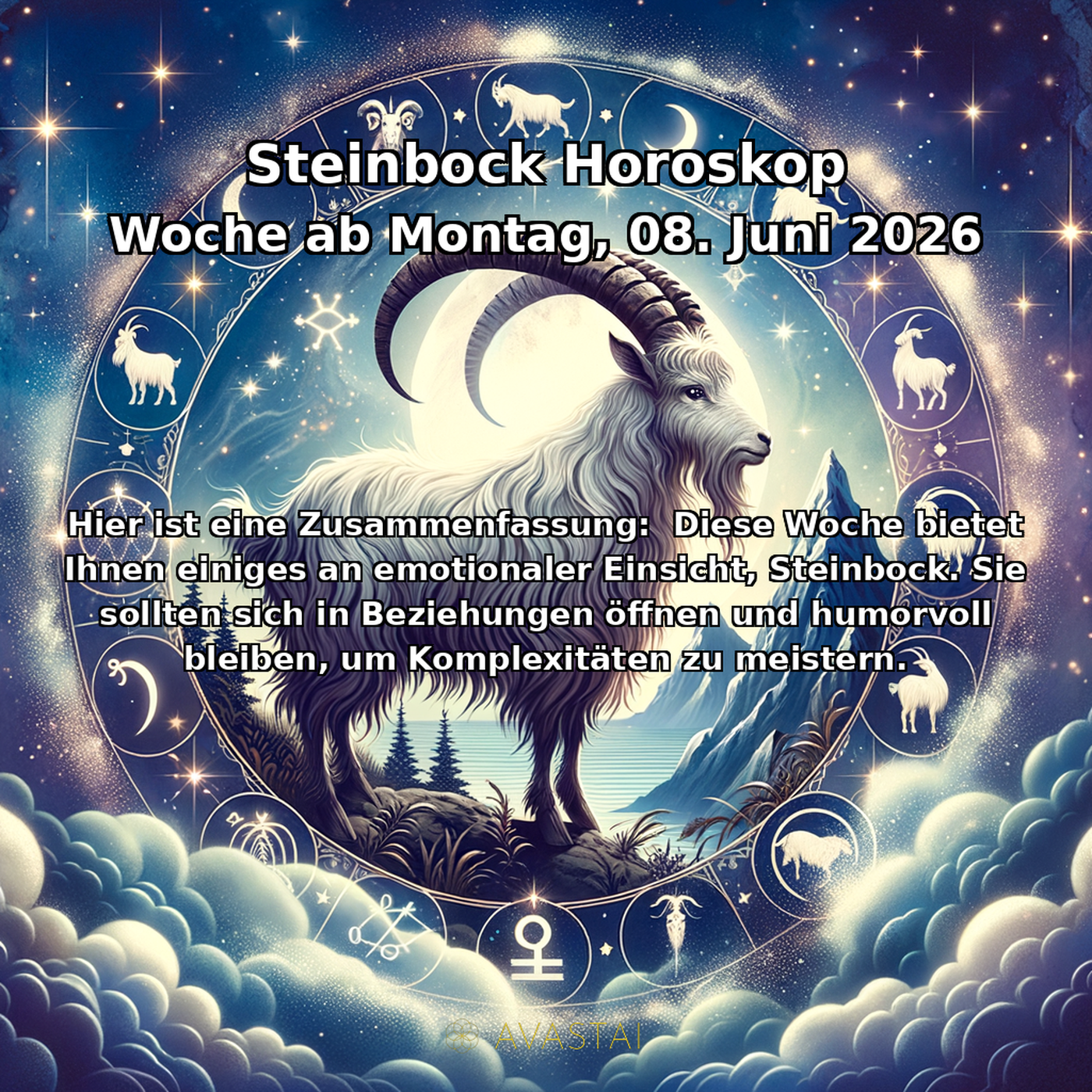 Capricorn Wöchentliches Horoskop - 08. Juni 2026
