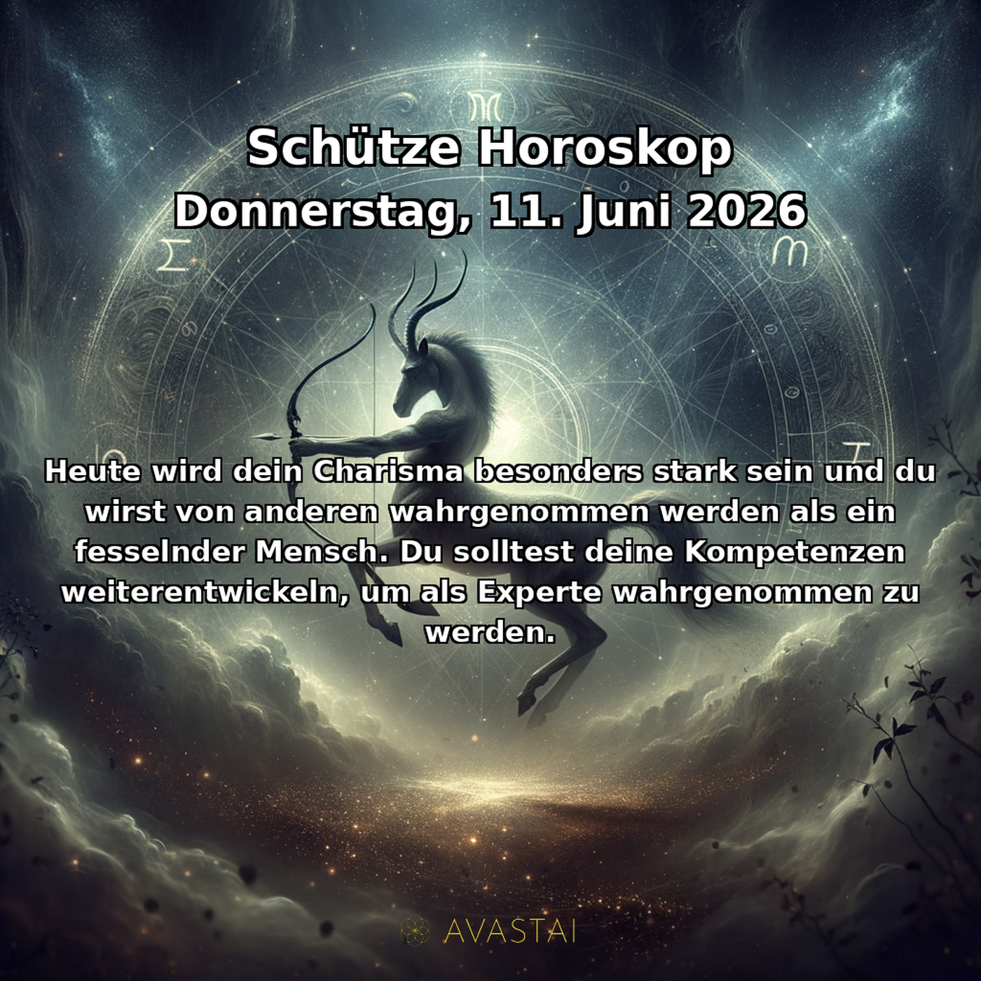 Schütze Tägliches Horoskop - 11. Juni 2026