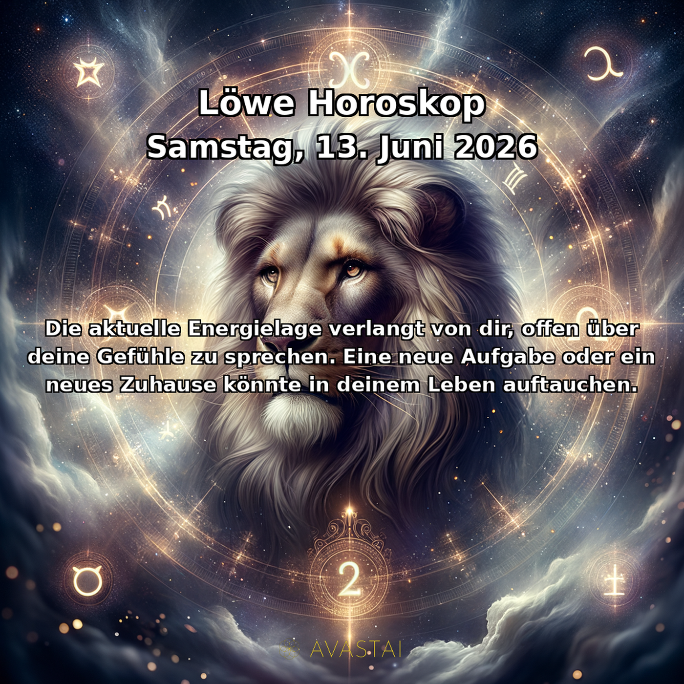 Lev Tägliches Horoskop - 13. Juni 2026