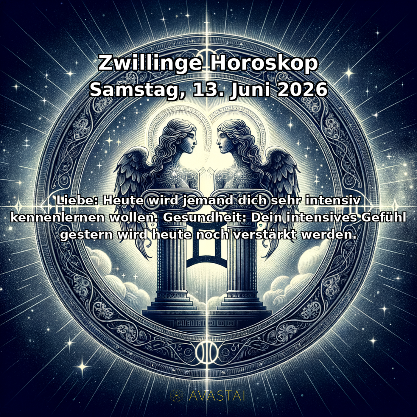 Gemini Tägliches Horoskop - 13. Juni 2026
